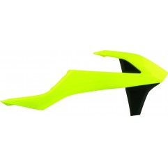 POLISPORT PROMOCJA OSŁONY CHŁODNICY (KOMPLET) KTM SX/SXF `16-18 EXC `17-19 KOLOR ŻÓŁTY FLUO